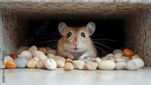 Mouse Explores Rocks: A Tin...