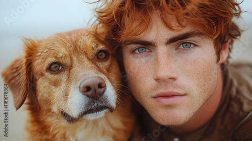Dog and Human Share a Close...