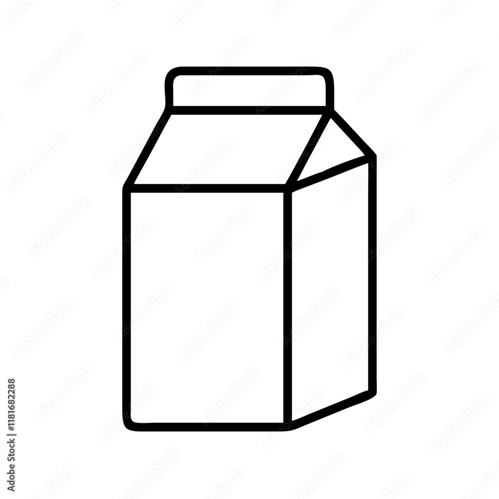 milk carton icon, drinks line art, drinks vector - simple black line art icon of milk carton perfect for logos, and drinks-themed designs. milk carton icon, drinks line art, drinks vector - simple black line art icon of milk carton perfect for logos, and drinks-themed designs.