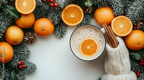 Winter Drink with Oranges, ...