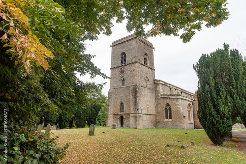Photos All Saints' Church, Sutton Courtenay, a British 12th century church, grade 1 listed religious building and burial place of George Orwell and Herbert Henry Asquith