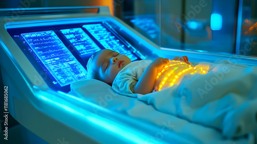 Baby Sleeps Peacefully in F...