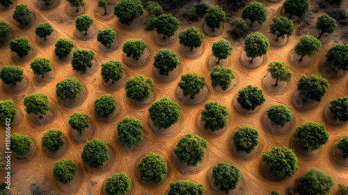 Green Trees Grow in Desert ...