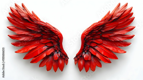 Red Wings Soar: Feathers, F...