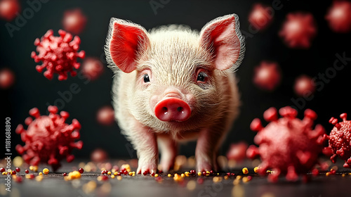 Piglet Encounters Virus Par...