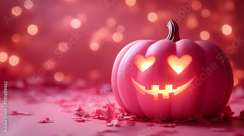 Pink Pumpkin Shines with He...