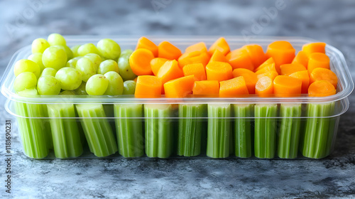 Healthy Snack Prep: Celery,...