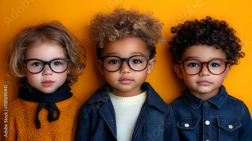 Kids Wearing Glasses Look S...