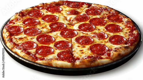 Pepperoni Pizza Slices with...