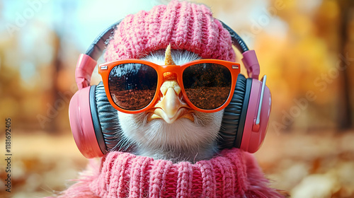 Chicken Wearing Sunglasses ...