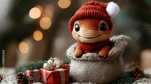 Cute Dinosaur Celebrates Ch...