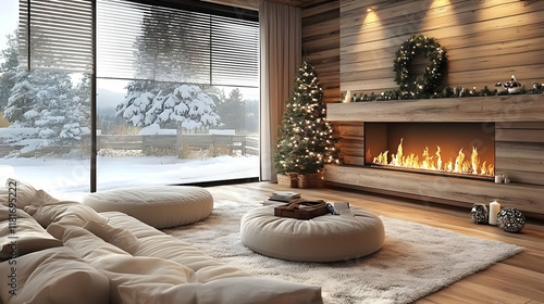 Cozy Winter Cabin Creates W...