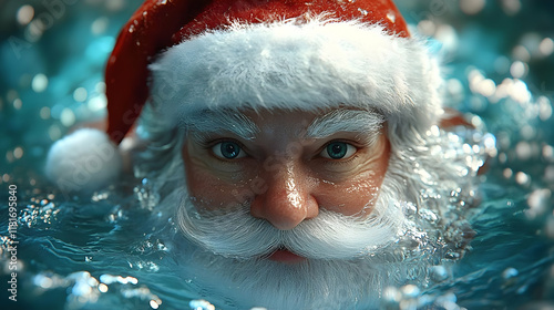 Holiday Figure Swims Underw...