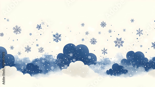 Snowflakes Fall Gently on C...