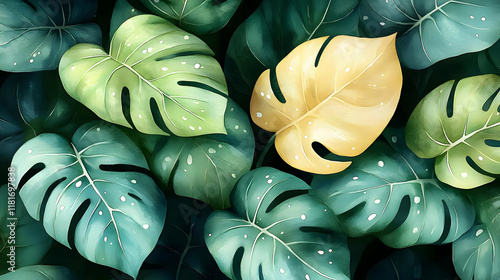 Tropical Leaves Thrive in L...