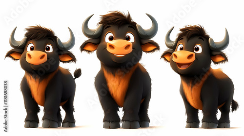 Baby Bull Calves Explore: C...