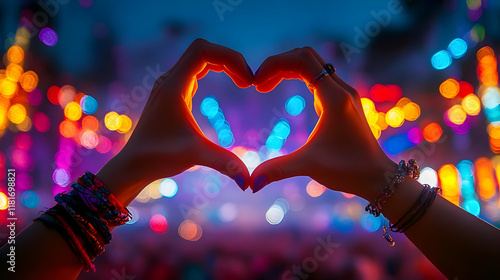 Heart Hands Show Affection ...