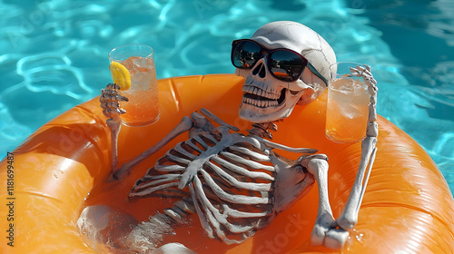 Skeleton Sips Drinks Poolsi...