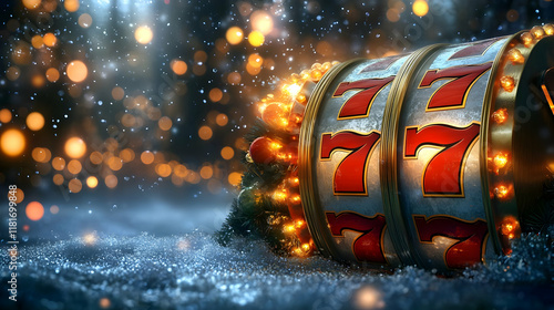 Slot Machine Jackpot 777 in...
