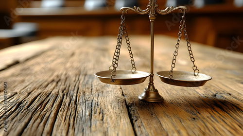 Scales of Justice Balancing...