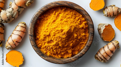 Turmeric Powder and Root En...