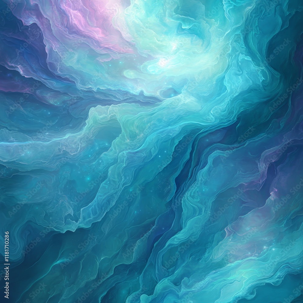 A vibrant abstract design featuring swirling colors of blue, teal, and purple, evoking depth. A vibrant abstract design featuring swirling colors of blue, teal, and purple, evoking depth.