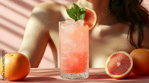 Refreshing Grapefruit Cockt...