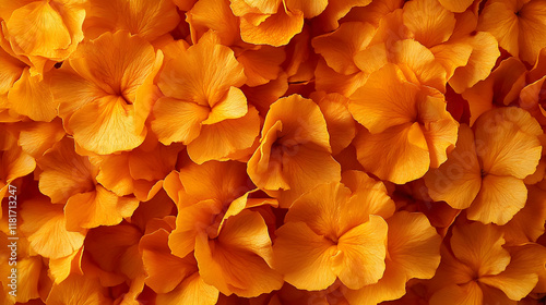 Orange Petals Bloom Beautif...