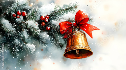Golden Bell Rings Softly on...