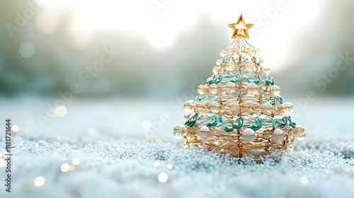 Golden Wire Christmas Tree ...