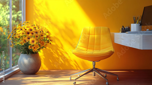 Yellow Room Decor Enhances ...