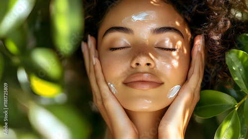 Skincare Routine: Applying ...