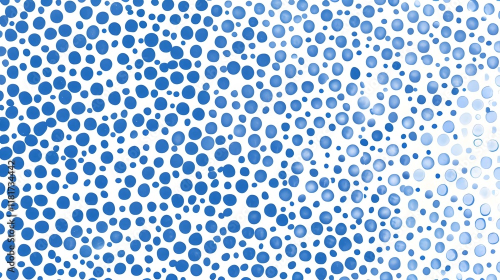 Abstract Blue Dot Pattern on White Background with Watercolor Texture
Abstract Blue Dot Pattern on White Background with Watercolor Texture