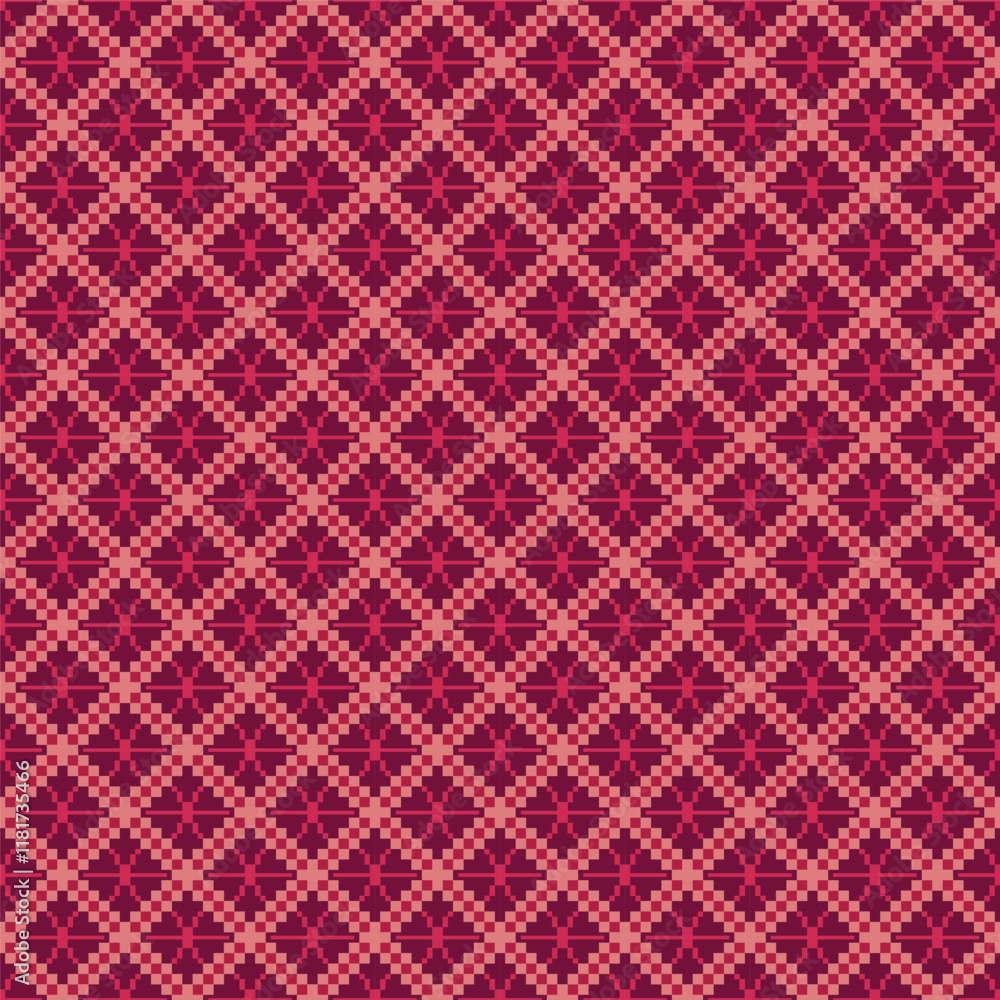 Geometric, seamless, traditional ethnic, Thai pattern, fabric pattern for textiles, rugs, wallpaper, clothing, sarong, batik, wrapping, embroidery, print, background, cover, illustration, vector. Geometric, seamless, traditional ethnic, Thai pattern, fabric pattern for textiles, rugs, wallpaper, clothing, sarong, batik, wrapping, embroidery, print, background, cover, illustration, vector.
