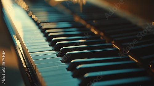 Wallpaper Mural Piano Playing Close-Up Torontodigital.ca
