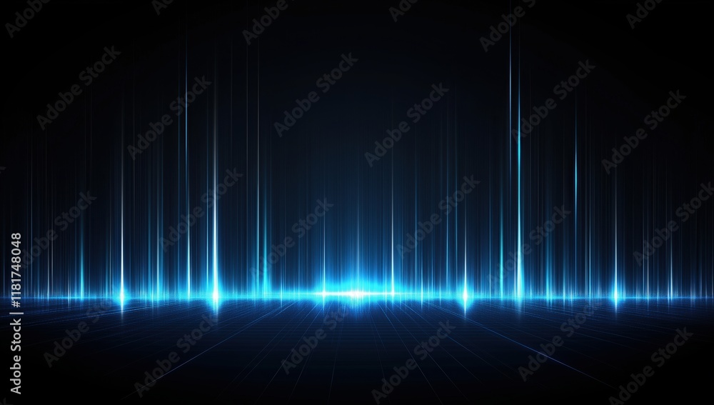 background with equalizer in blue tones background with equalizer in blue tones