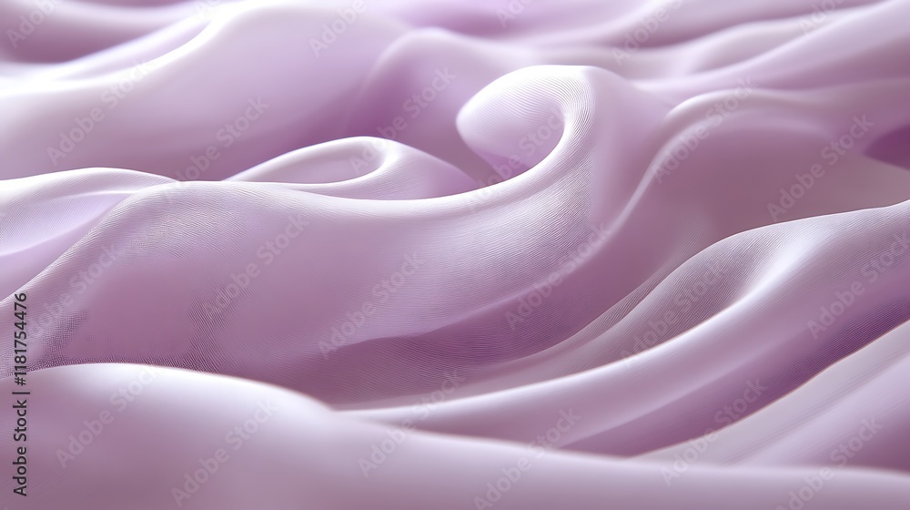 Obraz premium Soft lavender silk fabric texture.