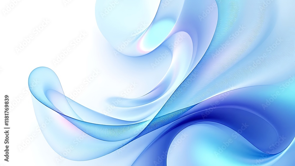 Abstract colorful shape, 3d render Abstract colorful shape, 3d render