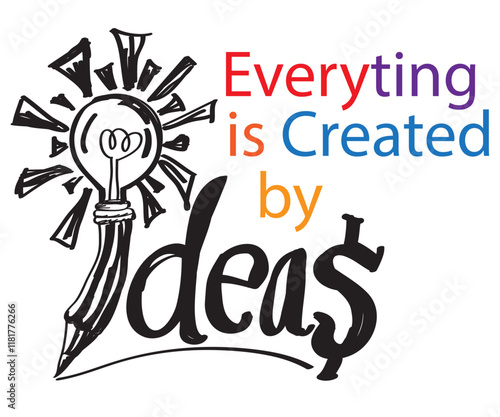 Everyting is Created by ideas