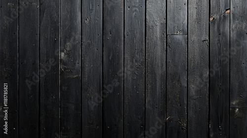 Dark textured wooden plank background with natural patterns and rustic feel photo