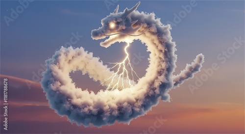 dragon fly in the sky