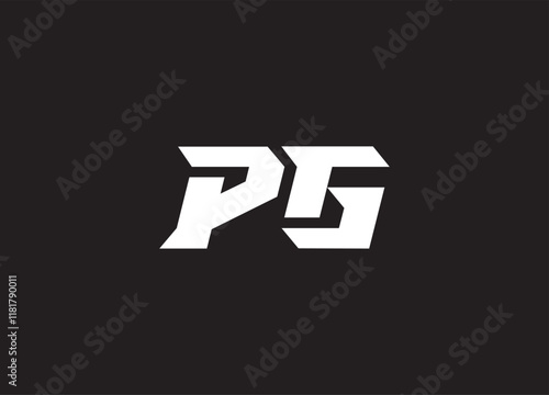 PG letter logo and initial logo design