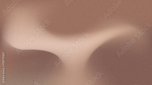 Grainy noise texture mocha mousse color abstract fluid background