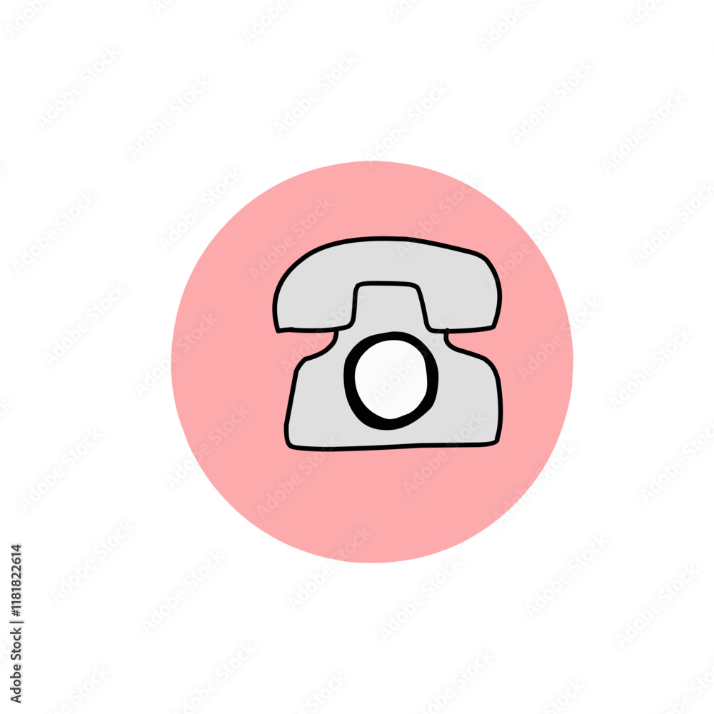 Phone call icon Vector illustration Phone call icon Vector illustration