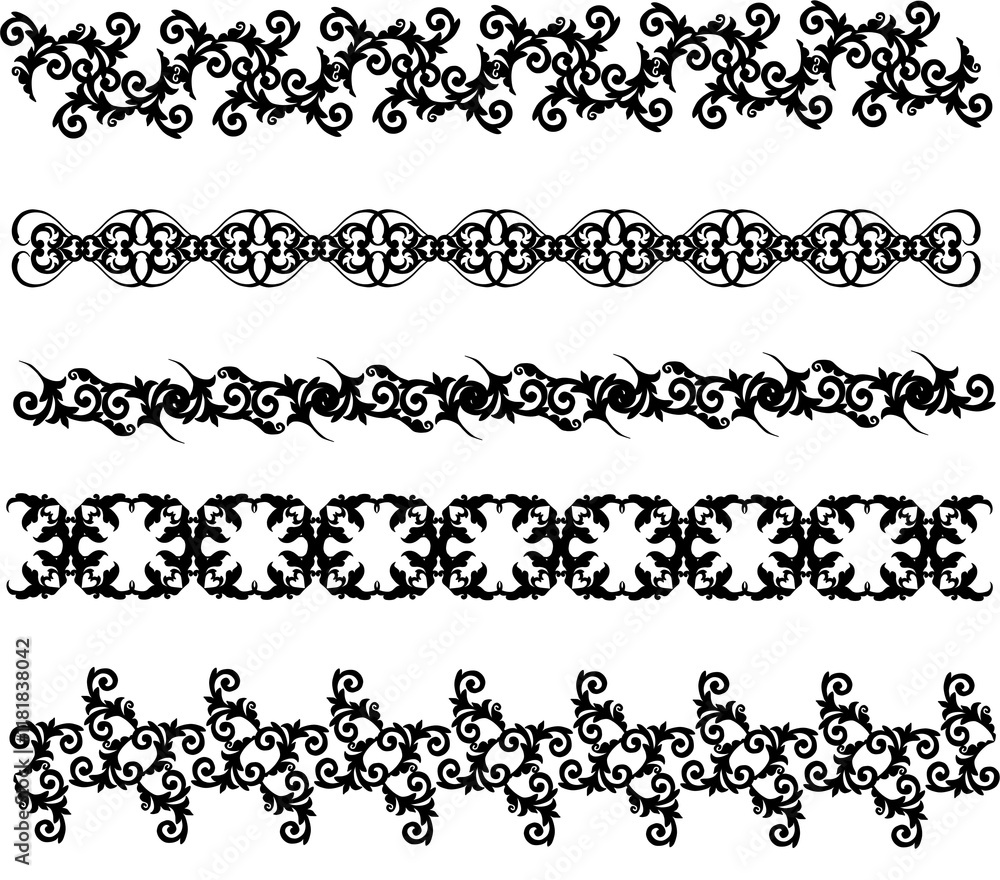 Obraz premium set of elements