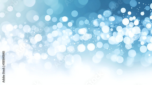Abstract white blue dot gradient technology background pattern