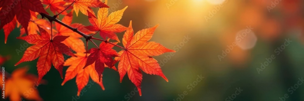 Vibrant red, orange, yellow maple leaves cluster on a branch , season, orange leaves, autumn leaves Vibrant red, orange, yellow maple leaves cluster on a branch , season, orange leaves, autumn leaves