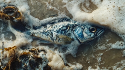 Fish Washed Ashore Surround...