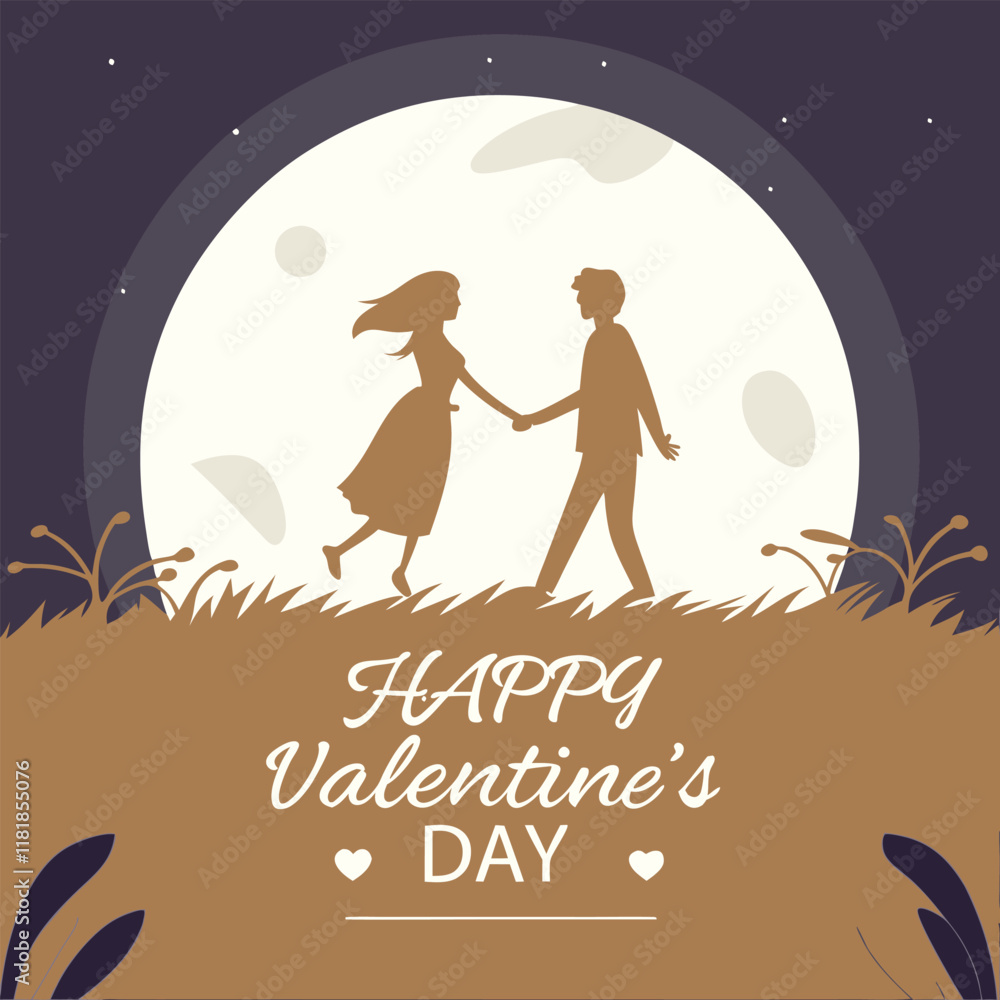 couple on the moon couple on the moon