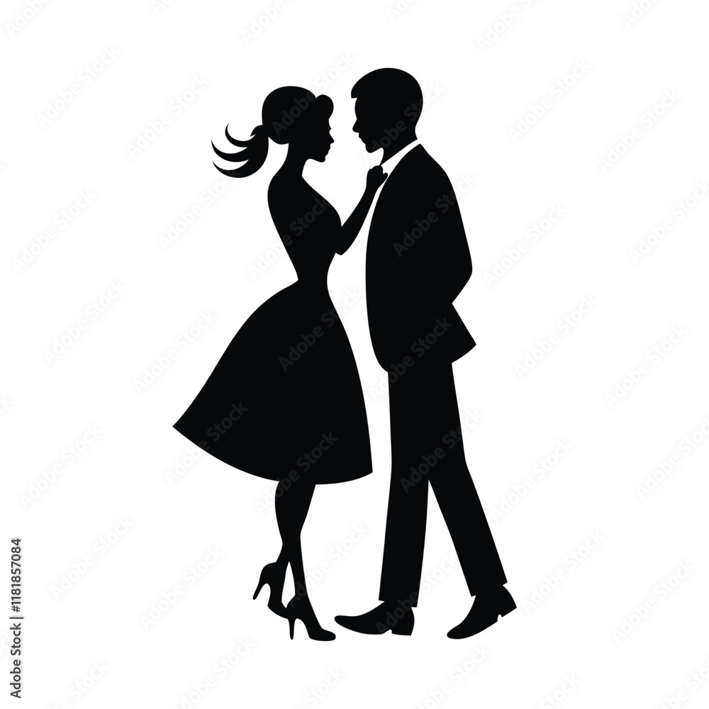 unrecognizable silhouette of a couple hugging each other on isolated vector unrecognizable silhouette of a couple hugging each other on isolated vector